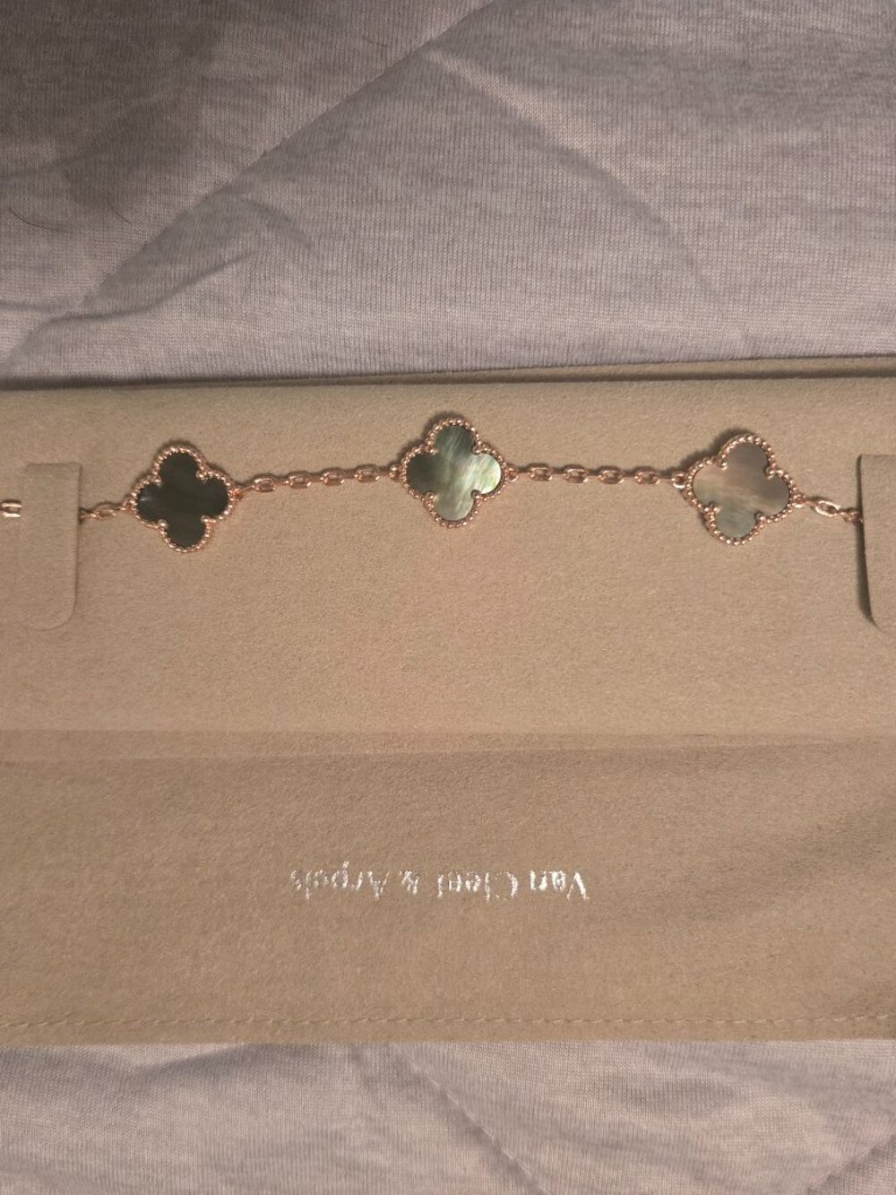 Clover bracelet